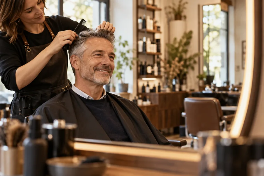 Friseurbesuch als persönliche Auszeit verschenken