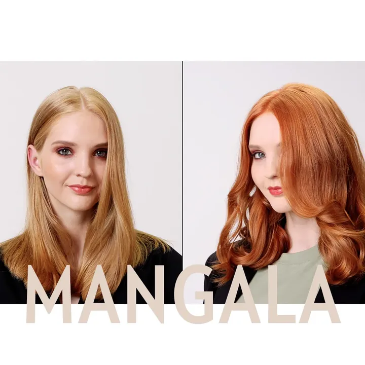 MANGALA Farbauffrischung für blonde und kupferfarbene Haartöne